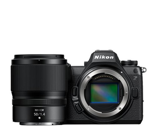 Nikon - Z6III 6K Video Mirrorless Camera 50mm f/1.4 Lens Kit - Black