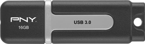  PNY - Turbo Attaché 2 16GB USB 3.0 Flash Drive - Black