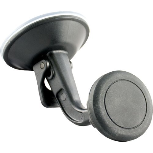 Chargeworx - Magnetic Dash/Windshield Mount for Most Cell Phones