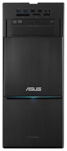  ASUS - Desktop - Intel Core i7 - 16GB Memory - 2TB Hard Drive + 128GB Solid State Drive - Black