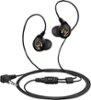 Sennheiser - Earbud Headphones - Black-Front_Standard