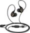 Sennheiser - Earbud Headphones - Black-Front_Standard