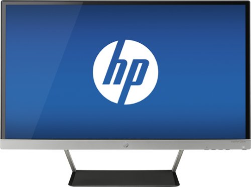  HP - Pavilion 25&quot; IPS LED HD Monitor - Jet Black/Natural Silver