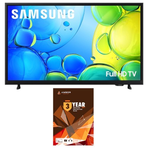 Samsung - UN32F6000FFXZA 32 Inch FHD Smart TV with Mega Contrast with a 3 Year Amber Protection Plan (2025)-Front_Standard 