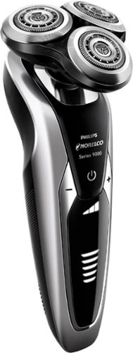 Philips Norelco 9300 Rechargeable Wet & Dry Electric Shaver with Smartclean, Travel Case, Click-On Precision Trimmer, S9311/84
