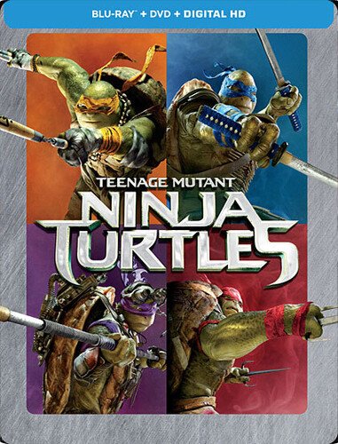  Teenage Mutant Ninja Turtles [Includes Digital Copy] [Blu-ray/DVD] [SteelBook] [2014]