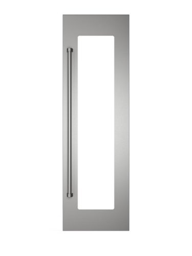 24"W. Door Panel for Viking Veil FDWCIC7240R Right Hinge Wine Models - Stainless Steel