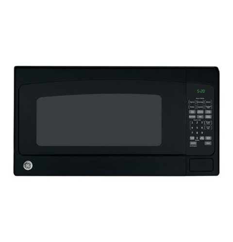 GE - 2.0 Cu. Ft. Countertop Microwave with Sensor Cooking and Defrost - Black-Front_Standard 