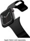 CASETiFY - Bounce Band for Apple Watch 42mm, 44mm, 45mm and Apple Watch Ultra 49mm (All Series) - Black-Angle_Standard