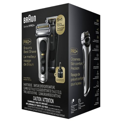 Braun  Series 9 PRO+ Electric Shaver with 6 in 1 SmartCare Center - Silver WHERE TO BUY