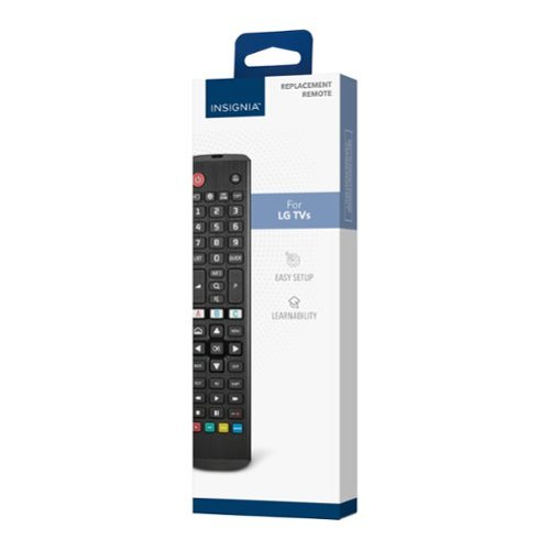 Insignia™ Replacement Remote for LG TVs - Black WHERE TO BUY