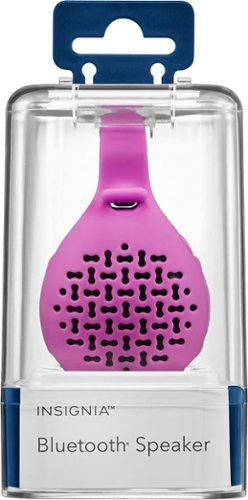  Insignia - Portable Bluetooth Speaker - Hot Pink