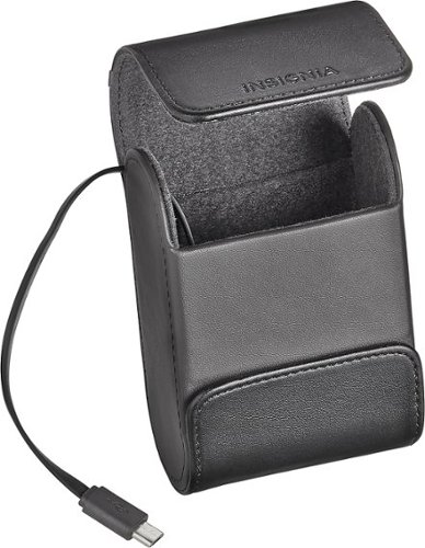  Insignia™ - Charging Case for Most Wireless Earbud Headphones - Black