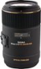 Sigma - 105mm f/2.8 EX DG OS Macro Lens for Select Canon Full-Frame DSLR Cameras - Black-Front_Standard