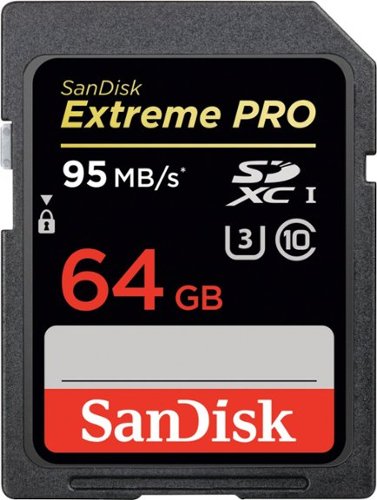  SanDisk - Extreme Pro 64GB SDXC UHS-I Memory Card