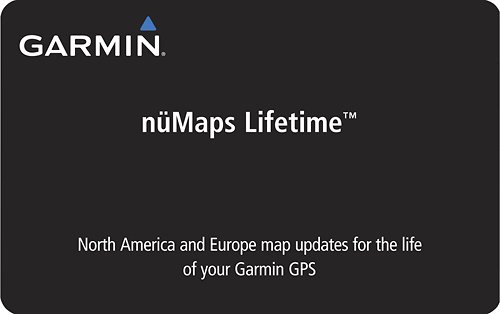 Garmin - nüMaps Transatlantic Lifetime Map Update
