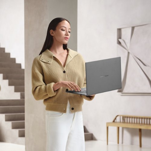 ASUS Zenbook S16 16 3K OLED Touchscreen Laptop - AMD Ryzen AI 9 465 2026 - 32GB Memory - 1TB Storage - Copilot+ PC - Antrim Gray BUY IN EUROPE