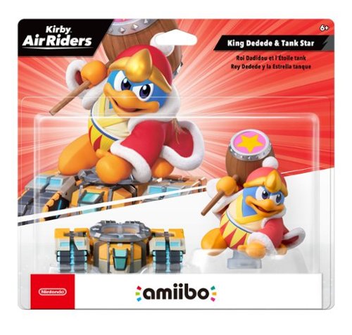 Nintendo - amiibo - King Dedede & Tank Star - Kirby Air Riders Series - Multi