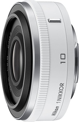 1 NIKKOR 10mm f/2.8 Wide-Angle Lens for Select Nikon 1 Cameras - White-Angle_Standard 