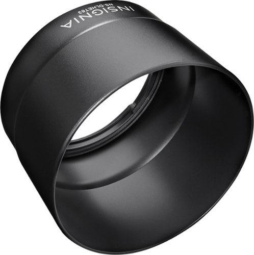  Insignia™ - Lens Hood for Canon 55-250mm STM Lenses - Black
