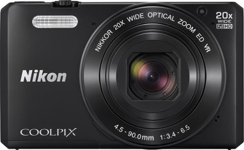  Nikon - Coolpix S7000 16.0-Megapixel Digital Camera - Black