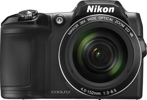  Nikon - Coolpix L840 16.0-Megapixel Digital Camera - Black