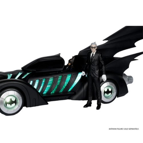 McFarlane Toys DC Multiverse Alfred Pennyworth & Batmobile (Batman Forever) Vehicle GLOBAL SHIPPING