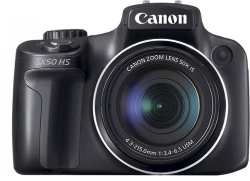  Canon - PowerShot SX50 HS 12.1-Megapixel Digital Camera - Black