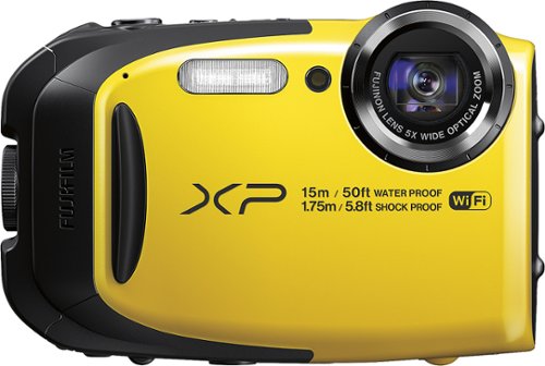  Fujifilm - XP80 16.4-Megapixel Digital Camera - Yellow