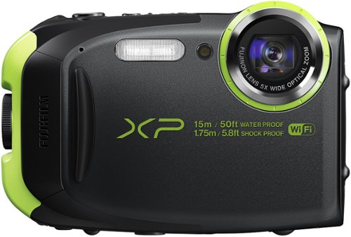  Fujifilm - XP80 16.4-Megapixel Digital Camera - Graphite Black