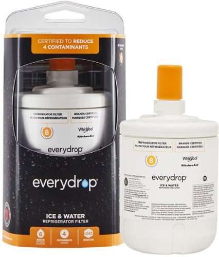  Whirlpool - EveryDrop 8 Ice and Water Filter - White
