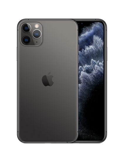 Apple - Refurbished Excellent - iPhone 11 Pro Max A2161 (Fully Unlocked) 64GB - Space Gray-Front_Standard 
