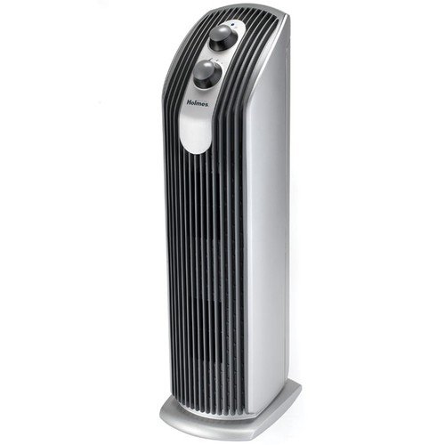  Holmes - HEPA-type Air Purifier w/Ionization, Life-Long filter, 3-speed &amp; 110 CADR - Silver