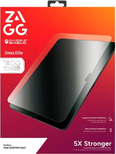 ZAGG Glass Elite Apple iPad 11 (A16), iPad 10.9 (Gen 10) - Clear BUY IN SINGAPORE