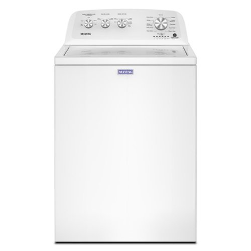 Maytag - 3.8 Cu. Ft. Top Load Washer with Deep Fill Option - White