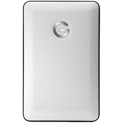  G-Technology - G-DRIVE mobile USB 1TB External USB 3.0 Portable Hard Drive - Silver