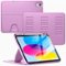 VIKESI - Magnetic Case for iPad 11" 2025 & 10.9" 10th/11th Gen, Shockproof, Pencil Holder, Auto Wake/Sleep, Multi-Angle Stand - Purple-Front_Standard