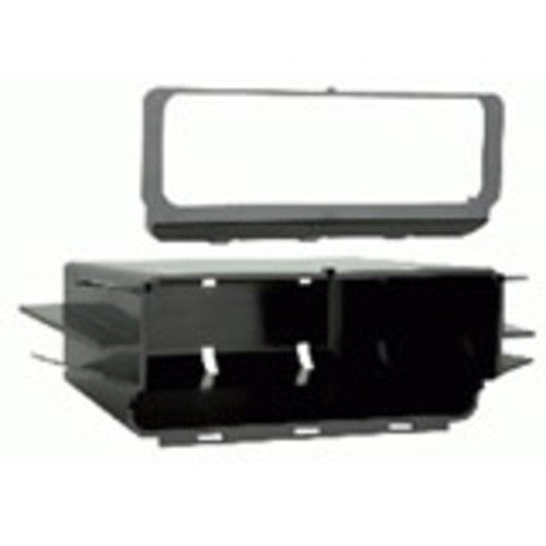 Metra - Vehicle Mount for Radio, CD Player, Video Cassette Player/Recorder - Black-Front_Standard 