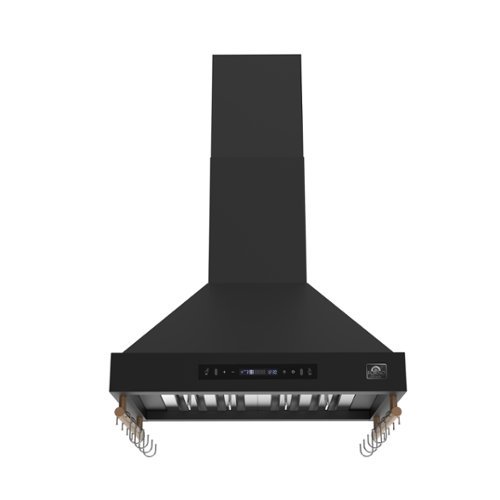 Forno Appliances - 30 inches - Externally Vented - Wall Range Hood - Black