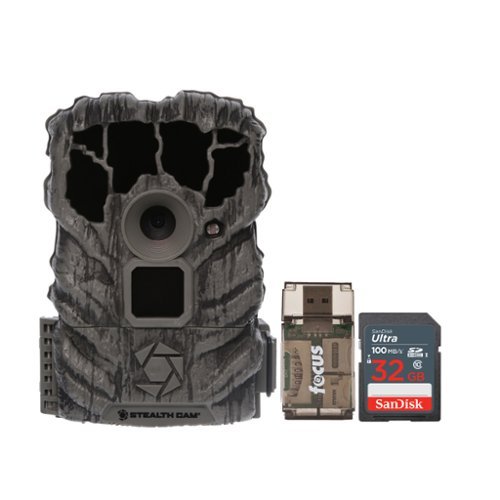 Stealth Cam - Browtine 14MP Trail Camera with 32GB Memory Card and Card Reader-Front_Standard 