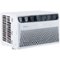 Hisense - 8,000 BTU 350 Sq. Ft. Smart Window Air Conditioner with Wi-fi and Remote Control - White-Front_Standard