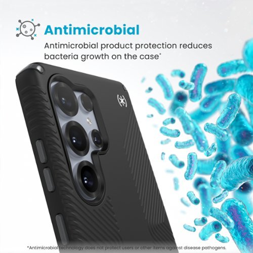 Speck Presidio2 Grip and Magnet Case for Samsung Galaxy S25 Ultra - Black BUY IN MIDDLE EAST