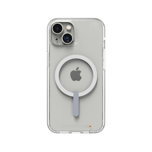 ZAGG - Gear4 Crystal Palace Snap MagSafe Compatible Case for Apple iPhone 14 - Clear-Front_Standard 