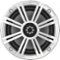 KICKER - KM Series 6.5" 2-Way Marine Speakers with Polypropylene Cones (Pair) - Charcoal/White-Front_Standard