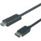 Visiontek - 901214 6-Feet Displayport to HDMI 2.0 Active Male to Male Cable - Black-Front_Standard