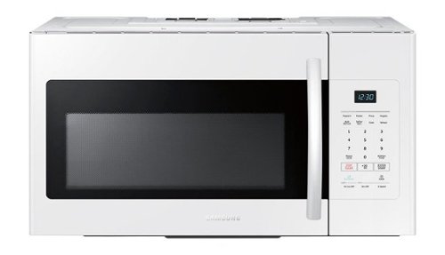  Samsung - 1.6 cu. ft. Over-the-Range Microwave - White