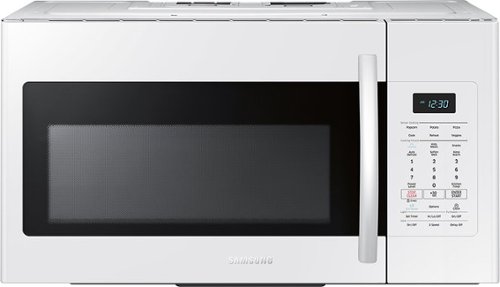  Samsung - 1.7 Cu. Ft. Over-the-Range Microwave - White