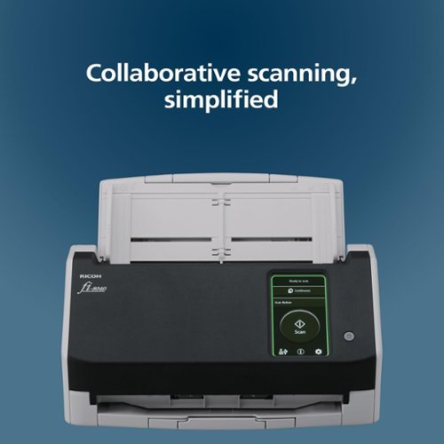 Ricoh fi 8040 Compact Desktop Scanner Black - Best Buy