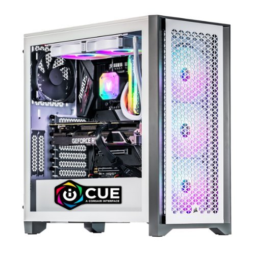 Velztorm - Upgraded - iCUE Certified Argentux Desktop PC (i7-11700K, 32GB, 2TB SSD, GeForce RTX 5060, WiFi 6, Bluetooth 5.1, Win 11 Pro) - White-Front_Standard 