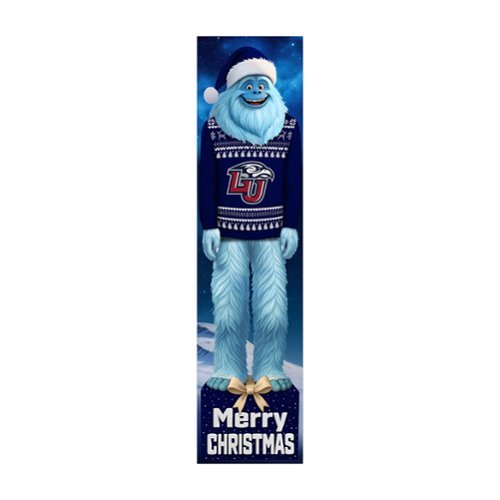 Fan Creations - Liberty Flames 48" Yeti Christmas Leaner - Multicolor-Front_Standard 